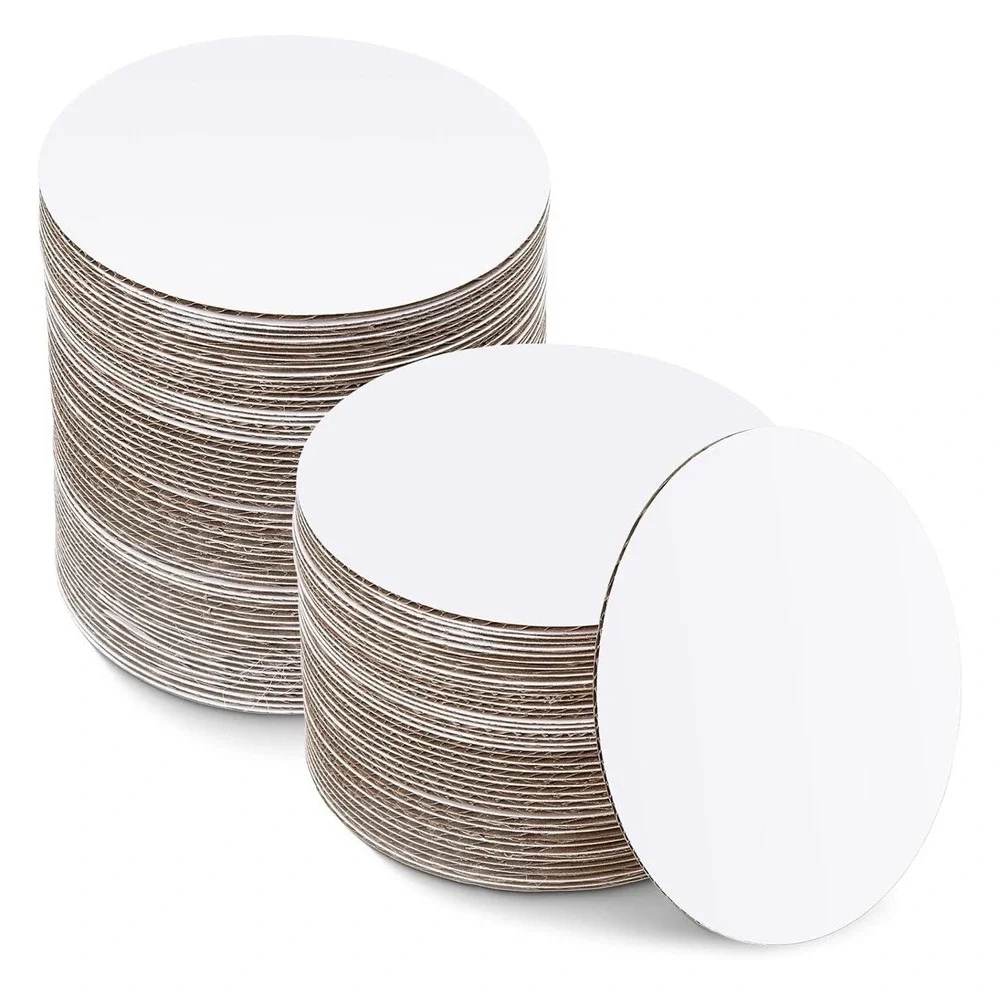 White Cake‎ Boards round 20 Pack – 10 Inch 10